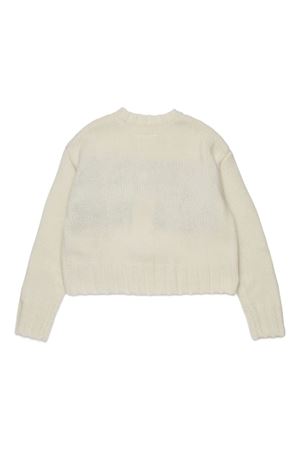 maglione in lana bianco MM6 KIDS | M60882MM06MM6101